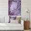 Encre de marbre mauve et grise mauve - peinture sur toile-67232384-67232392