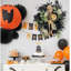 Décoration de porte d'Halloween 20 po pour porte d'entrée d'Halloween réaliste