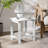 Outdoor Side Table Adirondack Tables Weather Resistant Patio Table Plastic Outdoor End Tables（Set Of Two）-117549411
