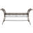 Kyel Iron Outdoor Bench-1323805039