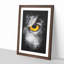Eye of an Owl - Framed Print-56742442-56742443
