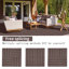 Carreaux de terrasse en plastique emboîtables-115283050