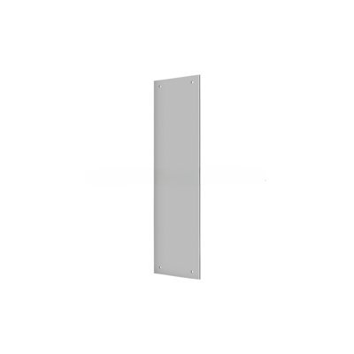 Plaque-poussoir Deltana PP3515U32D 3 1/2 po x 15 po Finition en acier inoxydable satiné