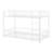 Sturdy Metal Bunk Bed Frame With Built-In Slide, Ladder, Fence And Door-1608630235