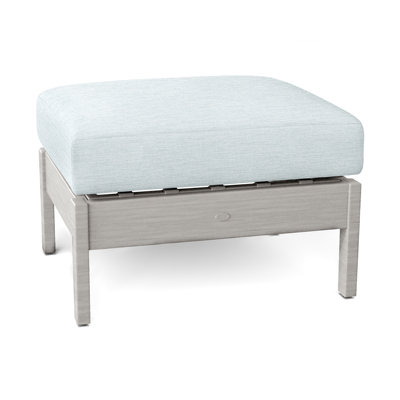 Kennebunkport Outdoor Ottoman with Cushion