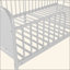 Structure de lit plateforme en métal avec lumière, lit en métal pour enfants avec tête de lit tapissier et rangement-767949091-767949090