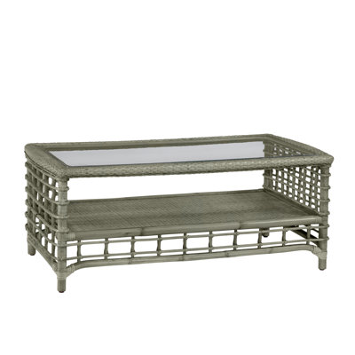 Luca 4 Legs Cocktail Table with Storage by Birch Lane