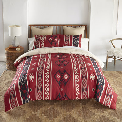 Ensemble d'édredon réversible en microfibre 3 pièces