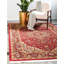 Tapis traditionnel Azar couleur merlot-71262274