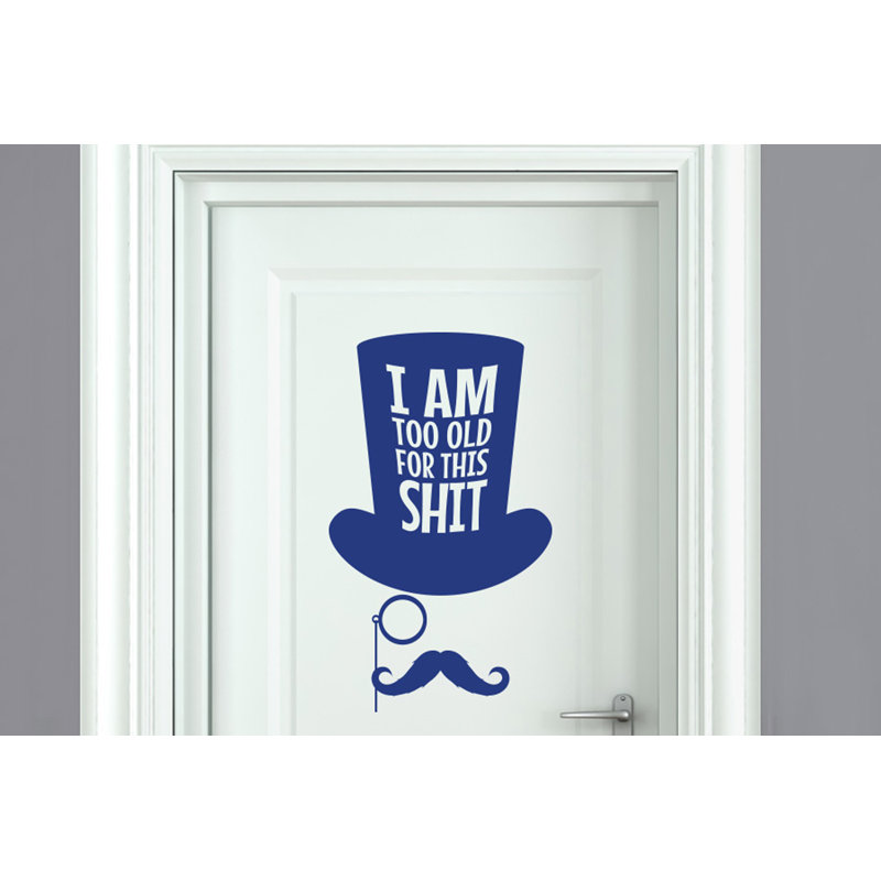 Wall Decal, Dark Blue