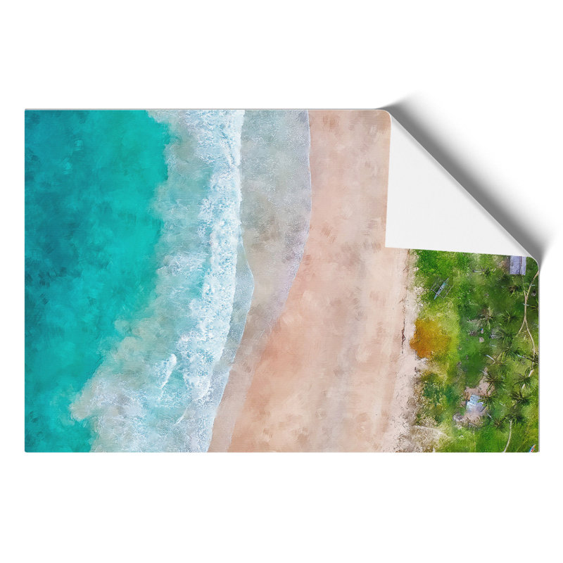 Nacpan Beach In El Nido Philippines - No Frame Print, 42cm H x 59cm W x 0.1cm D