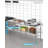 Babevy Stainless Steel 72'' L x 24'' W x 34'' H Work Table