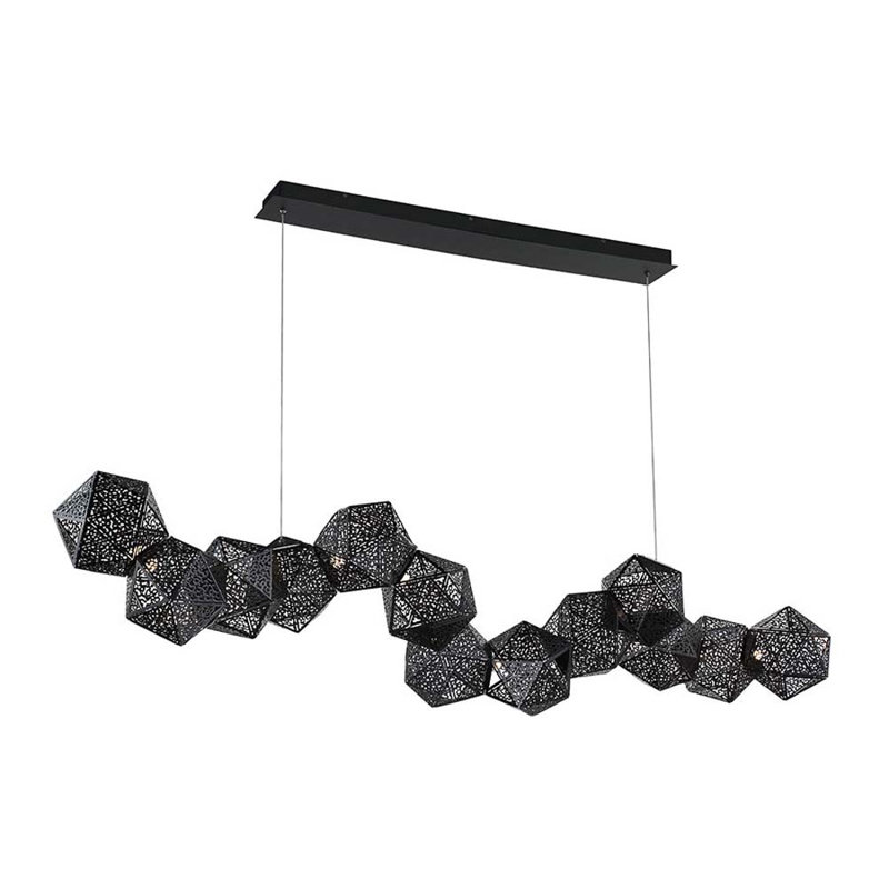 Luminaire suspendu DEL 13 lumières Riddle
