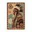 Tapis moelleux moelleux à motif de blocs d'inspiration mondiale Dupras Shamanic Warrior-459272434