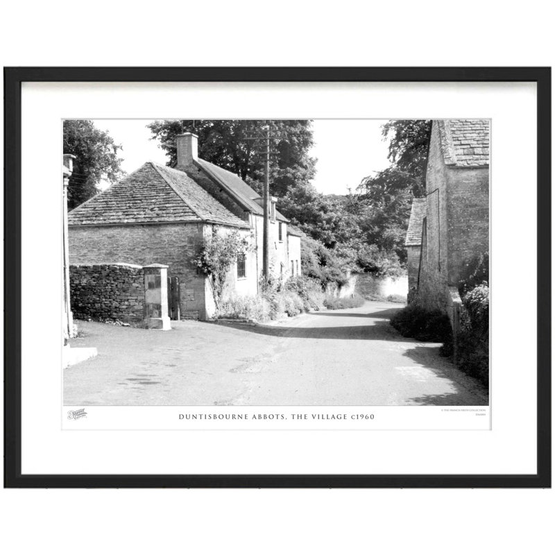 Duntisbourne Abbots, The Village C1960 by Francis Frith - Single Picture Frame Print, 28cm H x 36cm W x 2.3cm D