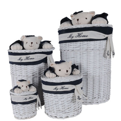 Harriet Bee Wicker Decorative Basket