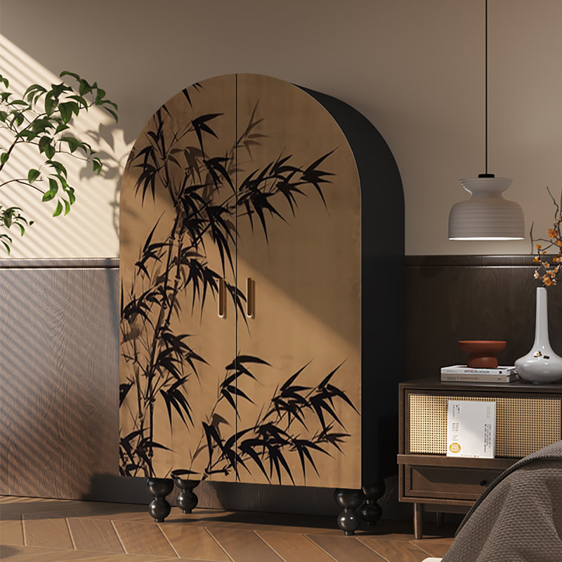 Garde-robe rétro pour chambre à coucher