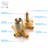 10Inch Shower System, Rain Faucet Wondering, Brushed Gold Stainless Steel, Balanced, 3 Switching, , Wall Mounted Thoughtfully Guarding, Holding-124241772