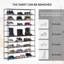Range-chaussures empilable 50 paires
