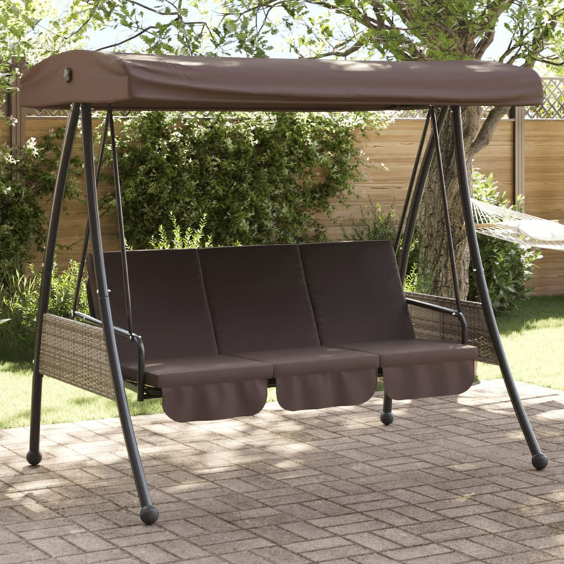 Banc de patio Arlmont & Co., Brun