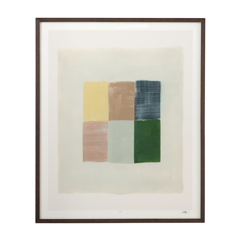 Sunny Patchwork II Framed Print