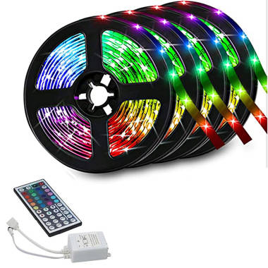 Emerald 10FT LED Strip Lights, Colored USB Connecting TV Backlight with  Remote, 16 Color Lights (SM-720-1610)