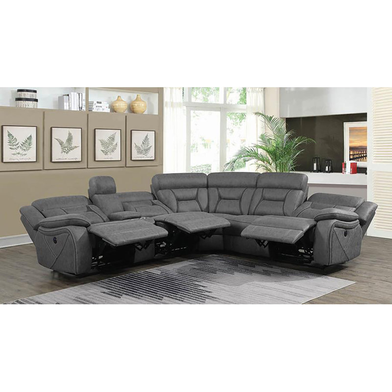Canapé modulaire Blaydon, Gris