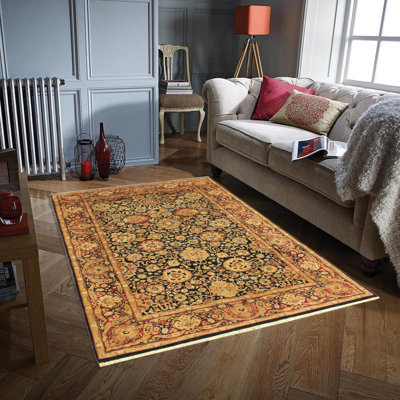Roby Wool Oriental Indoor Rug
