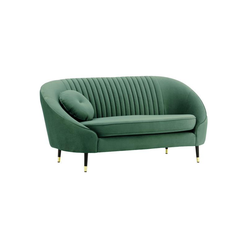 Shyann 2 Seater Sofa, Azur blue