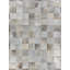 Natural Hide Cowhide Geometric Area Rug in Silver-38339907