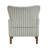 Arching 31" W Polyester Armchair with Solid Wood Legs-84241119