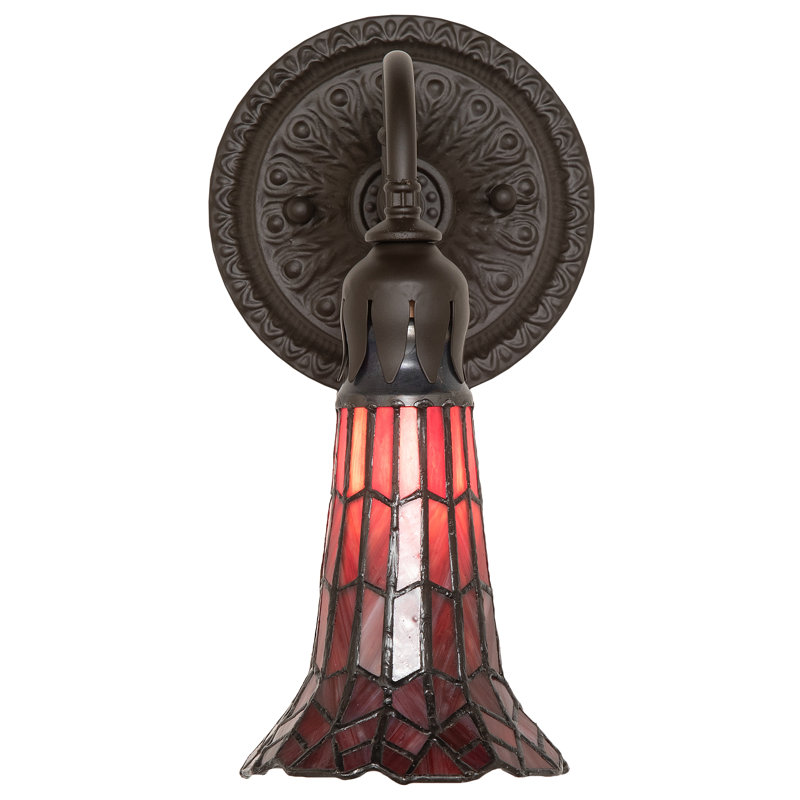Gazon 1 - Light Armed Sconce, Red