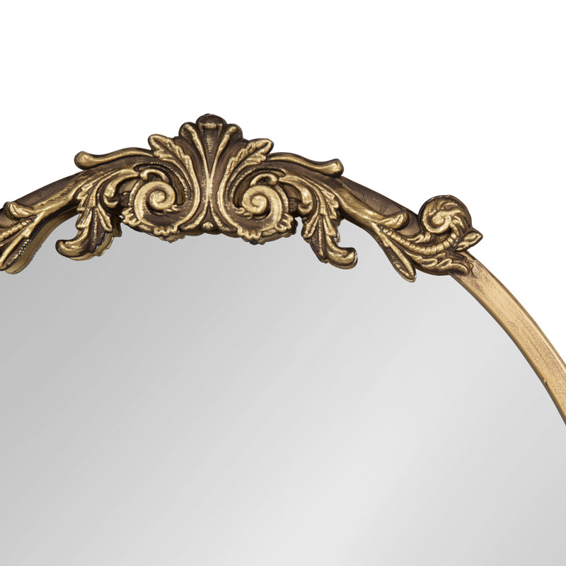 Miroir d'appoint Damiere, Or antique