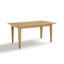 Ensemble de table de salle à manger extensible en placage de bois de 63" à 95" avec 6 fauteuils sculpturaux en velours-151953353