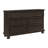 Traditional Design Bedroom Furniture Dresser of 7x Drawers Grayish Brown Finish Wooden Furniture