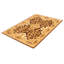 Tapis brun foncé Ajeenah Peshawar Oushak 6 pi 0 po x 8 pi 9 po