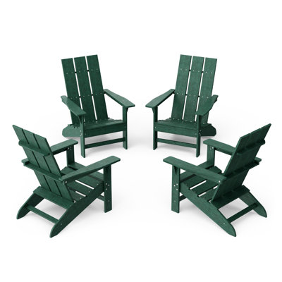 Freedom 4-Piece Modern Adirondack Conversation Set