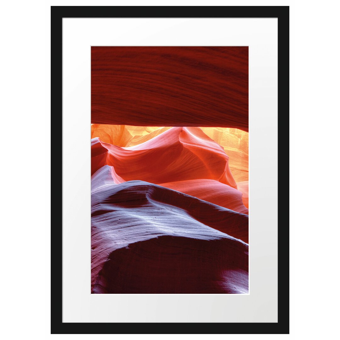 Gerahmtes Poster Antelope Canyon Arizona