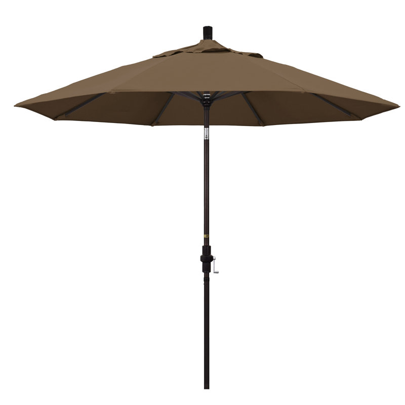Parasol 9 'Market Sunbrella, Cacao