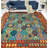 Flatweave Vallen Turquoise Rug