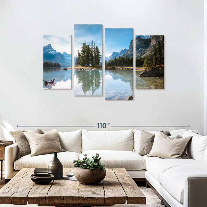 Alvord Scenic Spirit Island, H 48 po x l 75 po