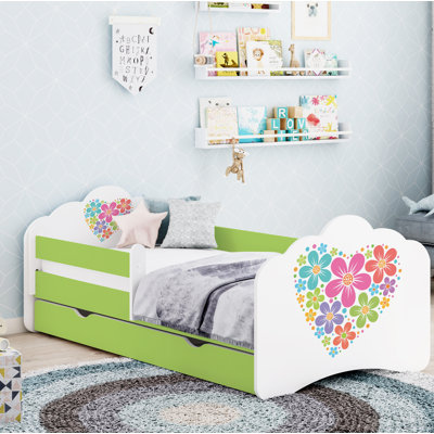 Reposa Cot Bed / Toddler Bed Frame with Drawers