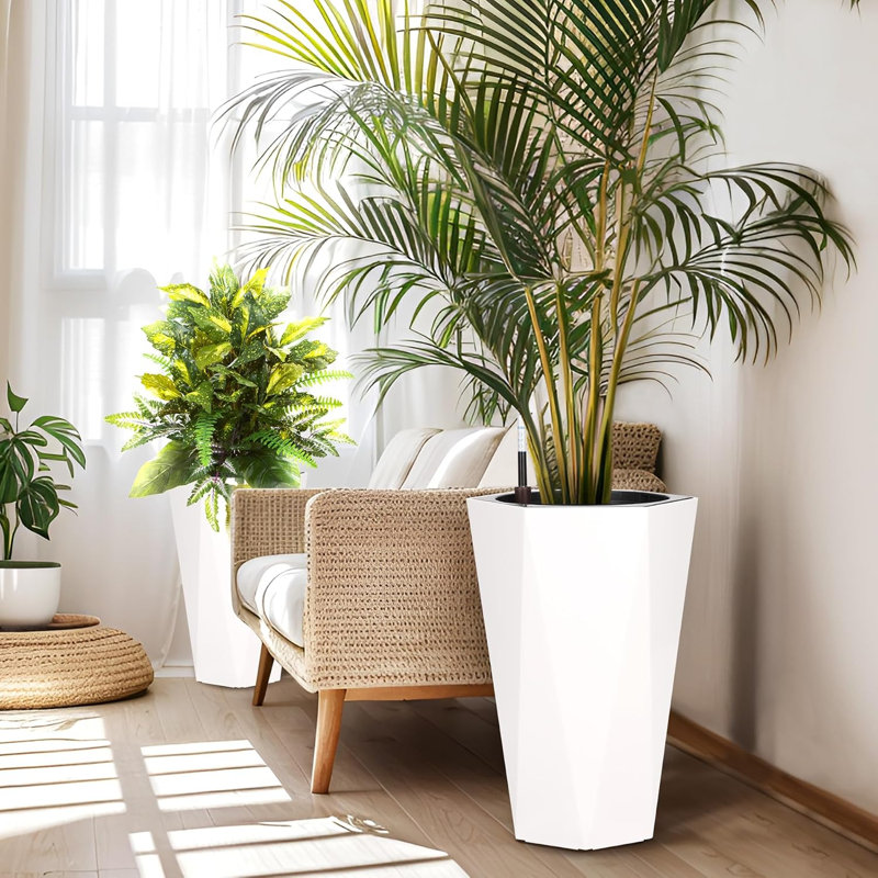 Pot Planter, White