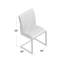 Chaise d'appoint de 20 po de largeur