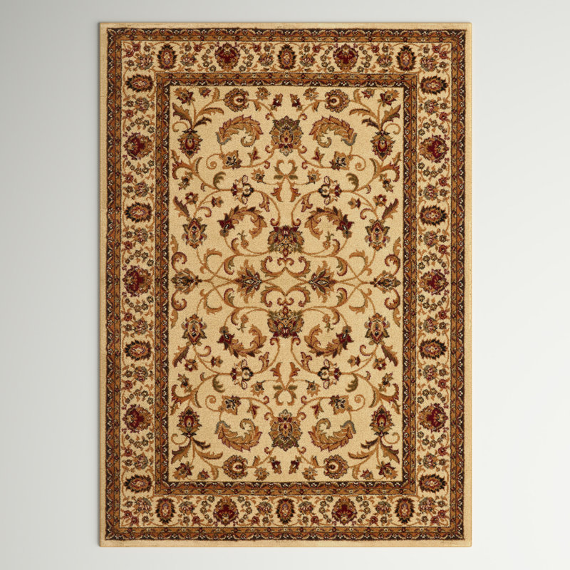 Cokeley Oriental Indoor Rug, Rectangle 3'7" x 5'2"