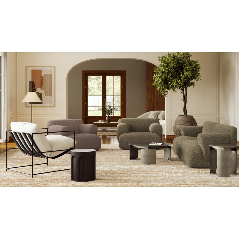 Mixx Garden Stool, Lava Brown