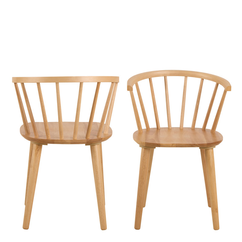 Guenevere 75cm H Side Chair, Brown