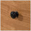 Commode 4 tiroirs, finition brune