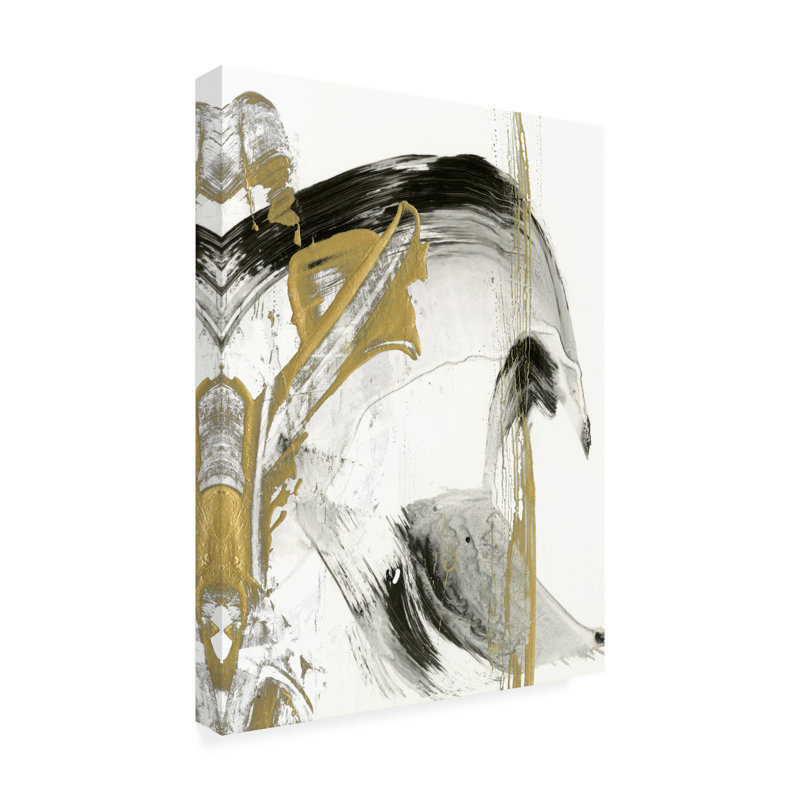 «Drip II» par Ethan Harper - impression sur toile tendue, H 47 po x l 35 po x P 2 po