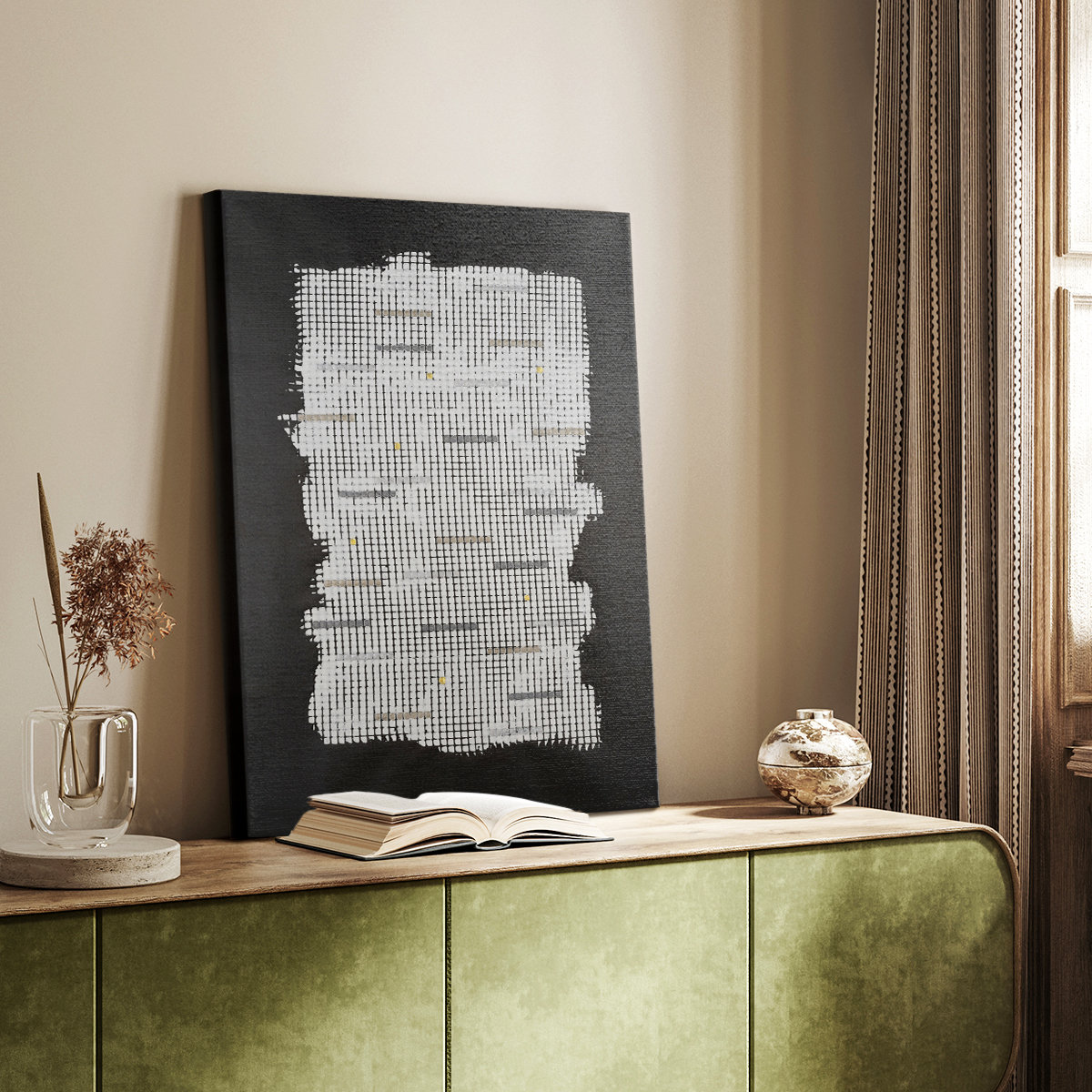 Latitude Run® Bits & Bytes I -Custom Wrapped Gallery Cavas | Wayfair